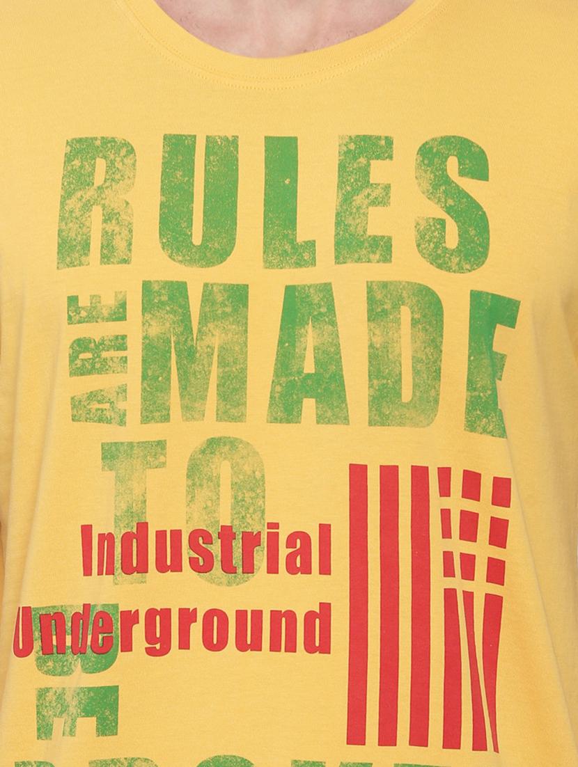 men printed short sleeves t-shirt - 17342252 - Standard Image - 4