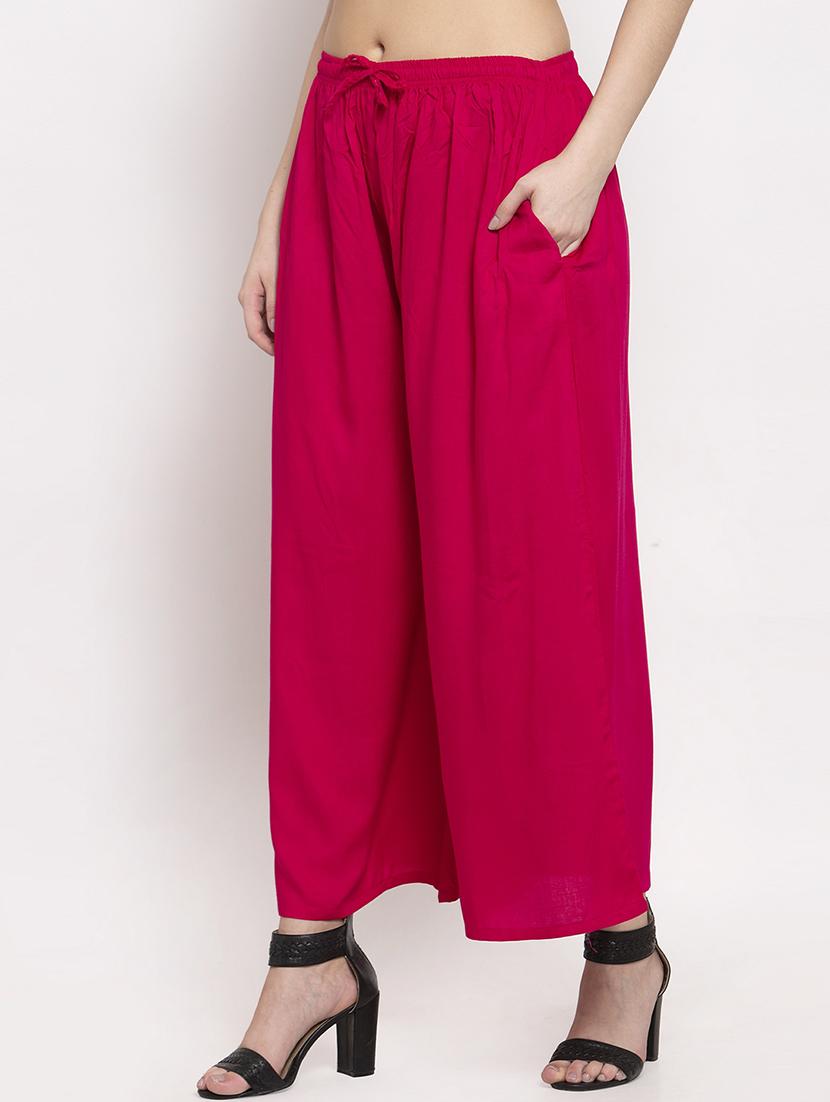 tie front flared palazzo  - 17342809 -  Standard Image - 1