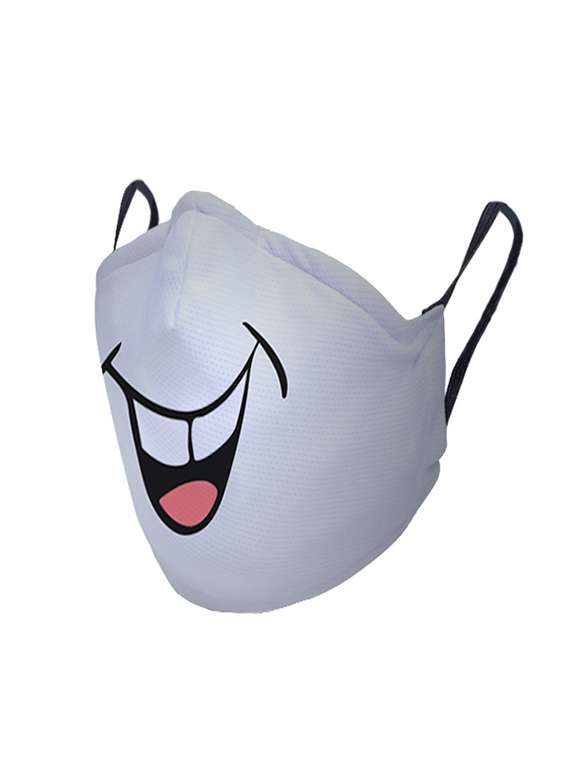 grey nonwoven antipollution men mask - 17343972 -  Standard Image - 1