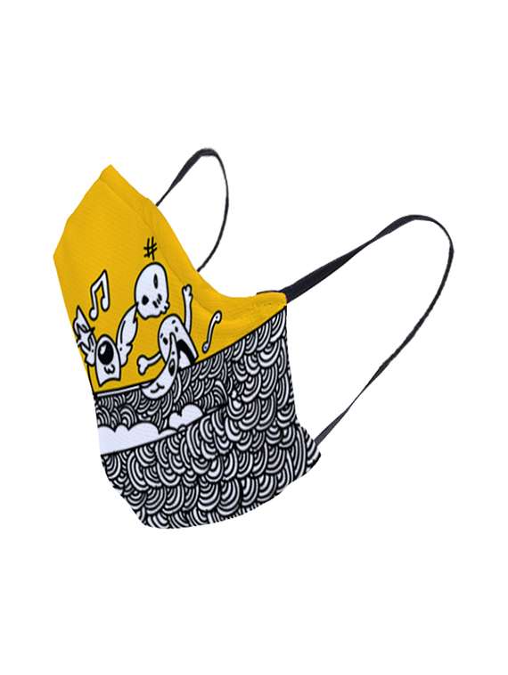 multi colored nonwoven antipollution men mask - 17343993 -  Standard Image - 1