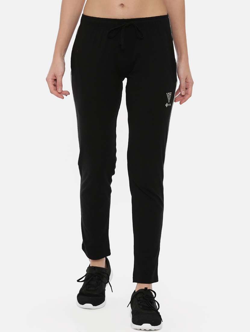 drawstring waist track pant