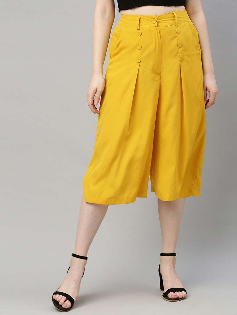 high rise culottes