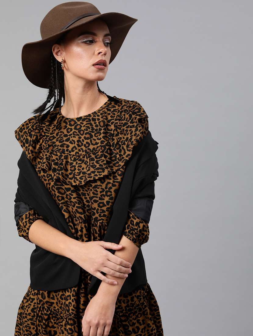 women's tiered dress tropical dress - 17345869 -  Standard Image - 1