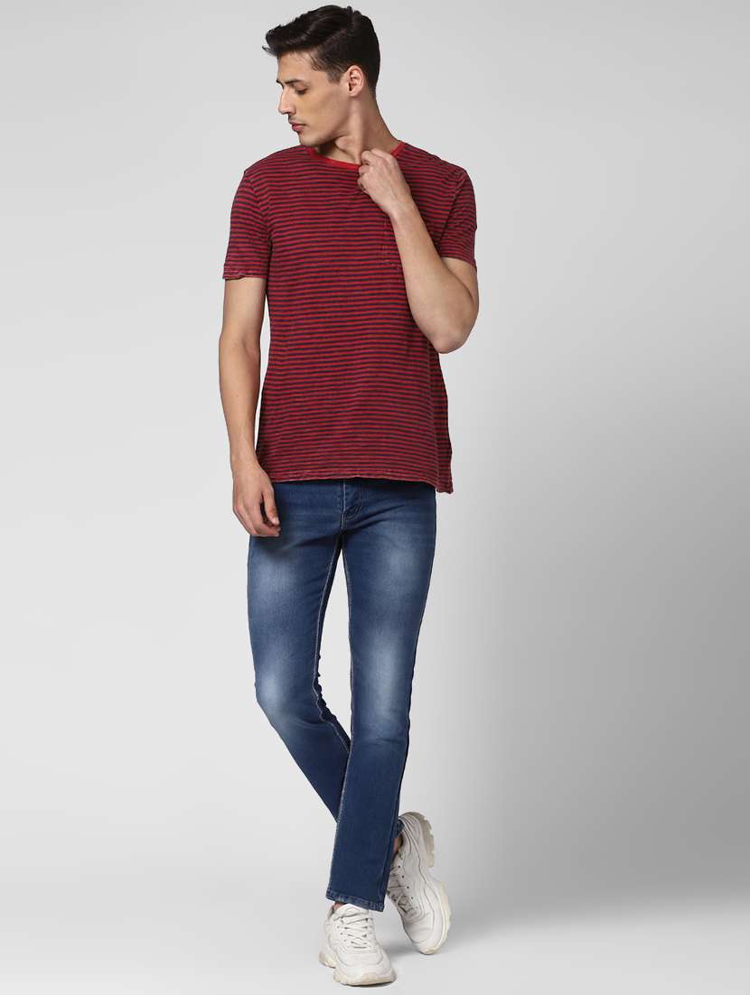 mens slim fit plain jeans - 17347492 -  Standard Image - 4