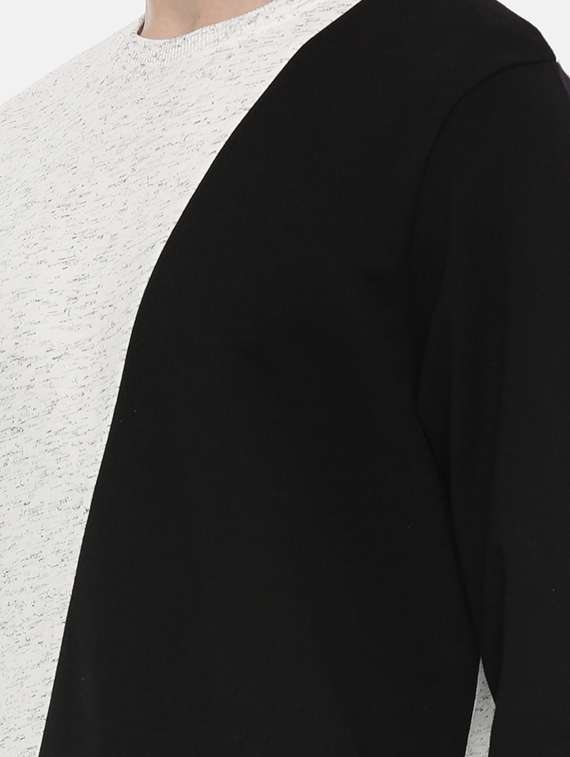 mens color block sweatshirt - 17347628 - Standard Image - 4