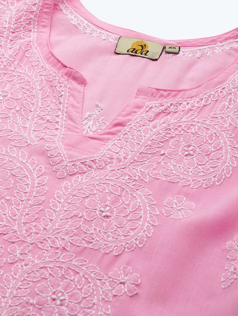 women's straight kurta - 17347676 - Standard Image - 4