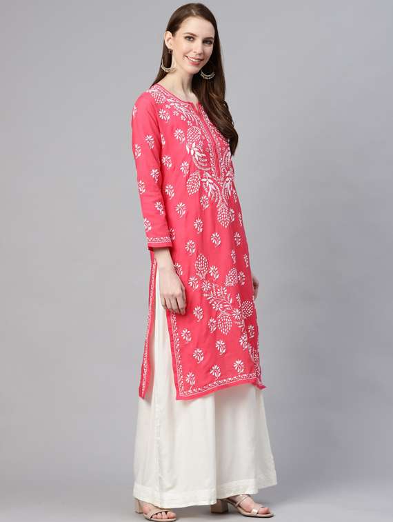 women's straight kurta - 17347677 -  Standard Image - 1