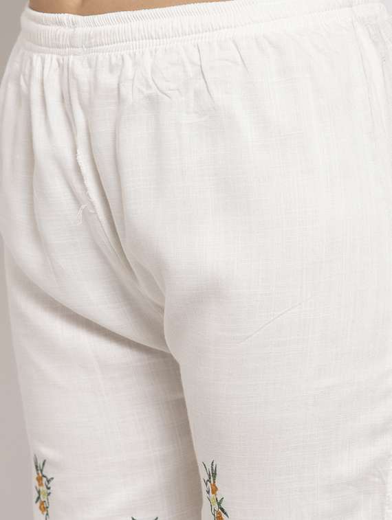 solid kurta palazzo set - 17347821 -  Standard Image - 4