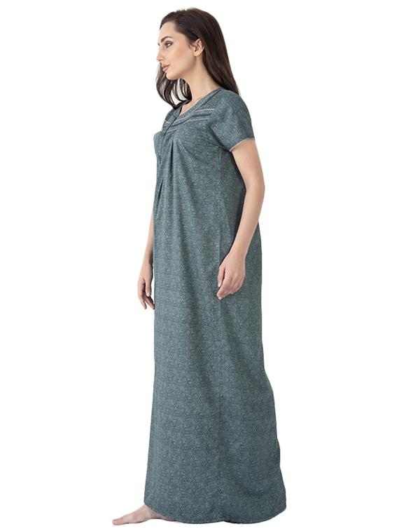 nightwear maxi gown - 17348644 - Standard Image - 1