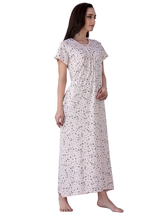 nightwear maxi gown  - 17348660 -  Standard Image - 1