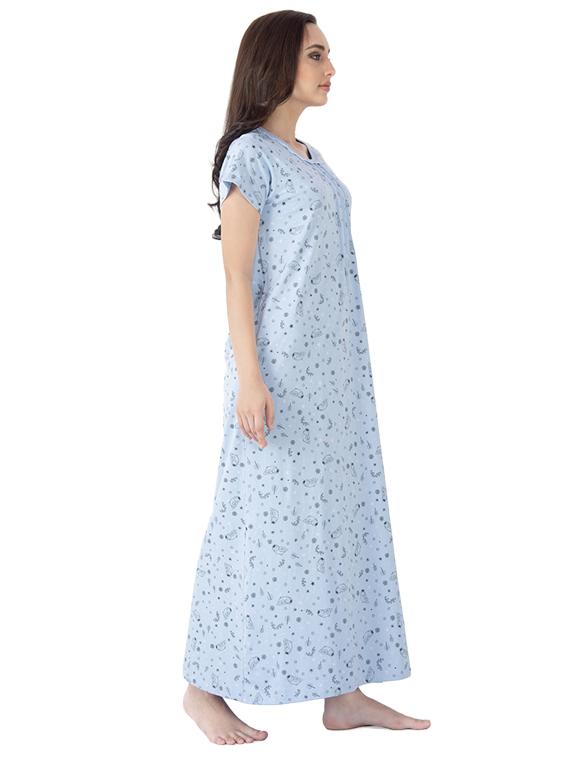 nightwear maxi gown  - 17348661 -  Standard Image - 1
