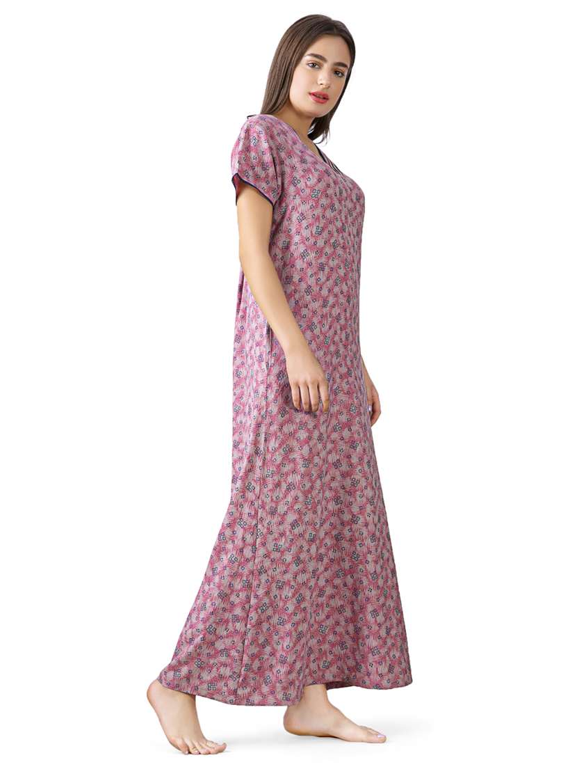 nightwear maxi gown  - 17348690 -  Standard Image - 1