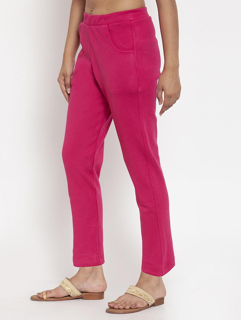 solid straight tapered pant - 17348801 - Standard Image - 1