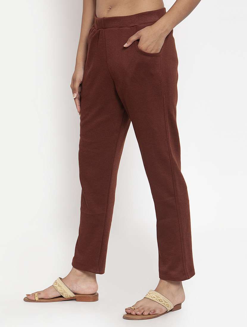 solid straight tapered pant - 17348802 -  Standard Image - 1