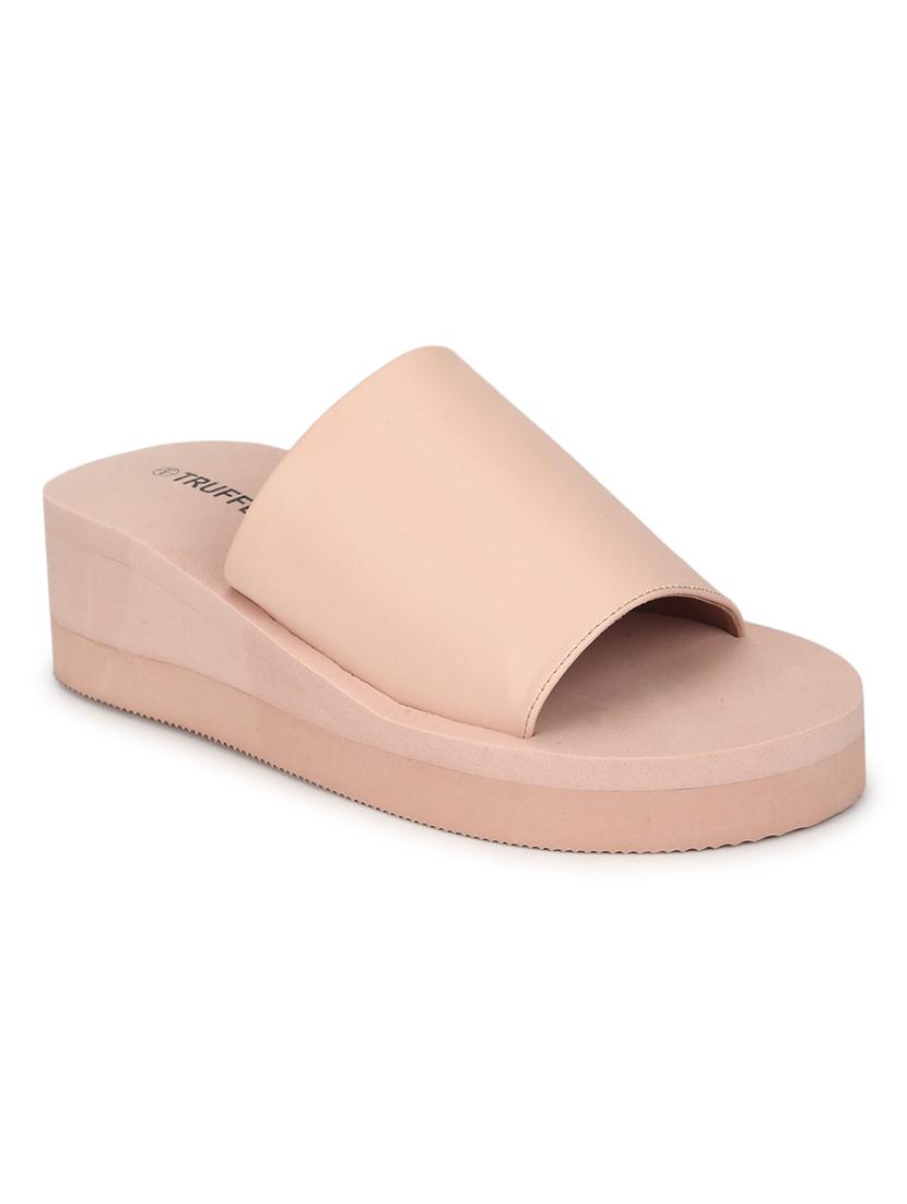beige eva slip on wedges - 17348996 -  Zoom Image - 0
