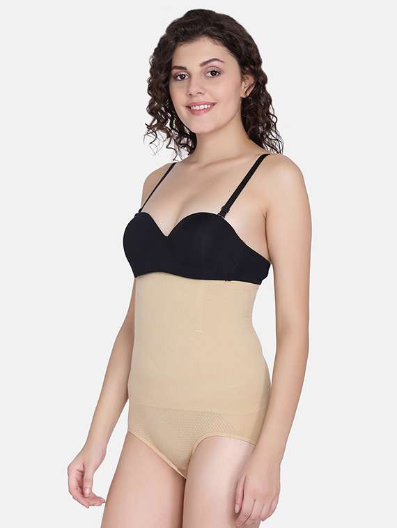 beige nylon shaper - 17349363 - Standard Image - 1