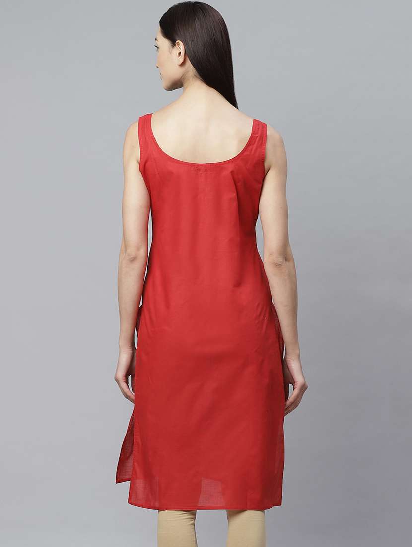 ada set of 2 red & white camisole  - 17352047 -  Standard Image - 4