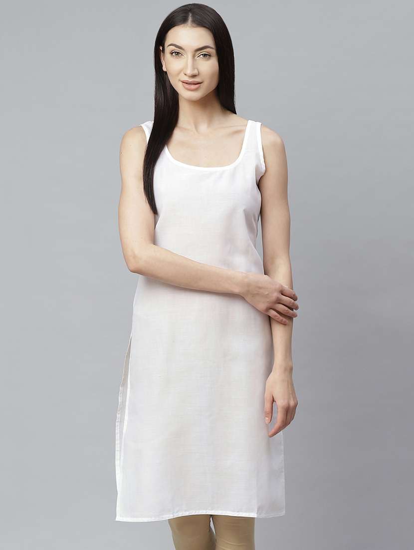ada set of 2 dark green & white camisole - 17352061 - Standard Image - 1