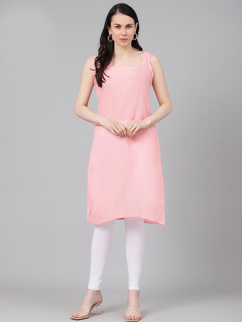 ada set of 2 peach & black camisole - 17353140 - Standard Image - 1