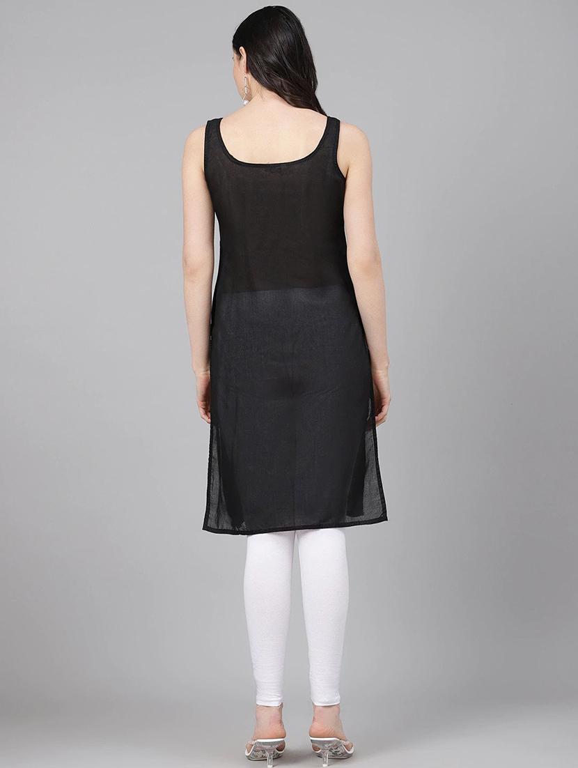 ada set of 2 grey & black camisole - 17353142 - Standard Image - 4