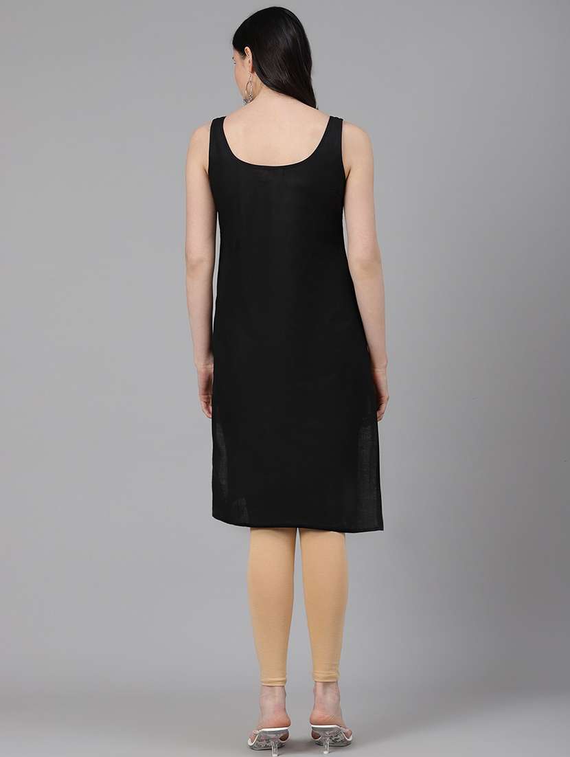 ada set of 2 yellow & black camisole  - 17353144 -  Standard Image - 4