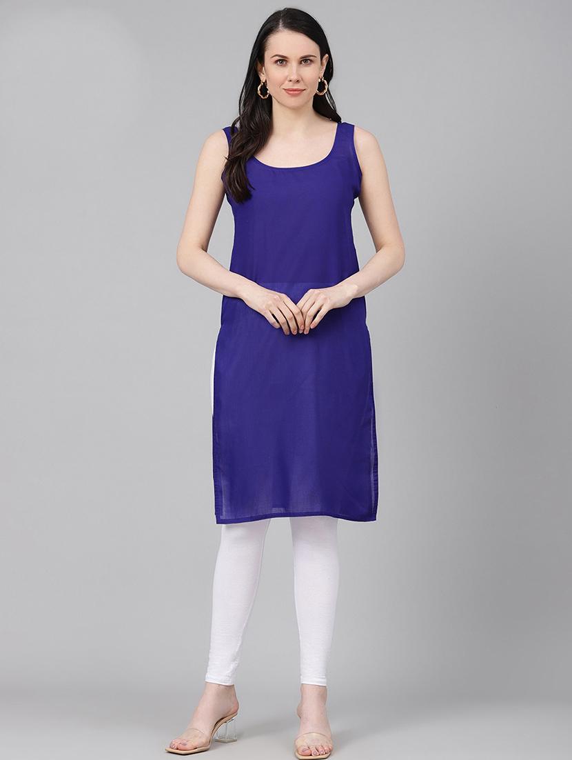 ada set of 2 royal blue & black camisole - 17353147 - Standard Image - 1
