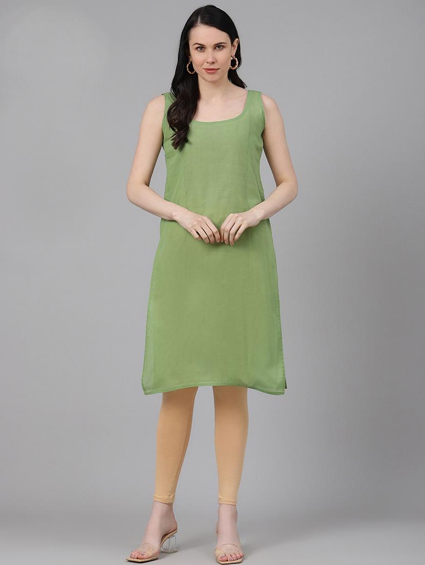 ada set of 2 dark green & black camisole - 17353148 - Standard Image - 1