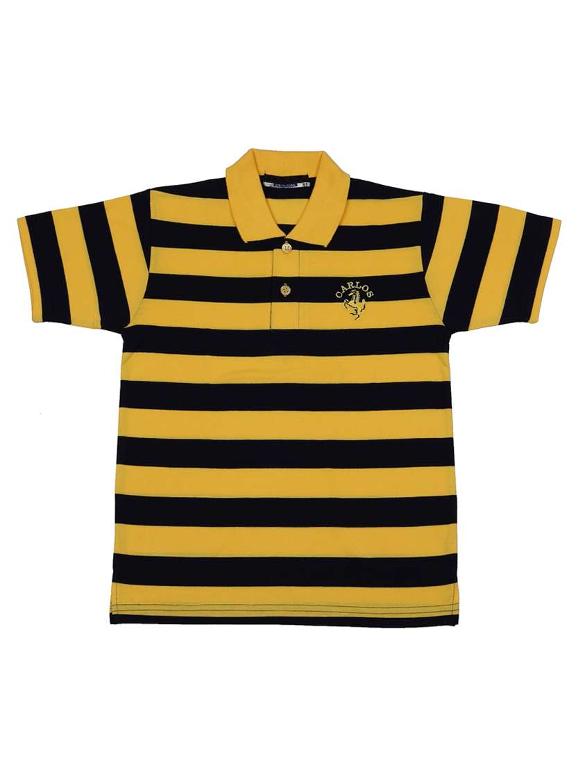 boys pack of 2 striped t-shirt  - 17356940 -  Standard Image - 1