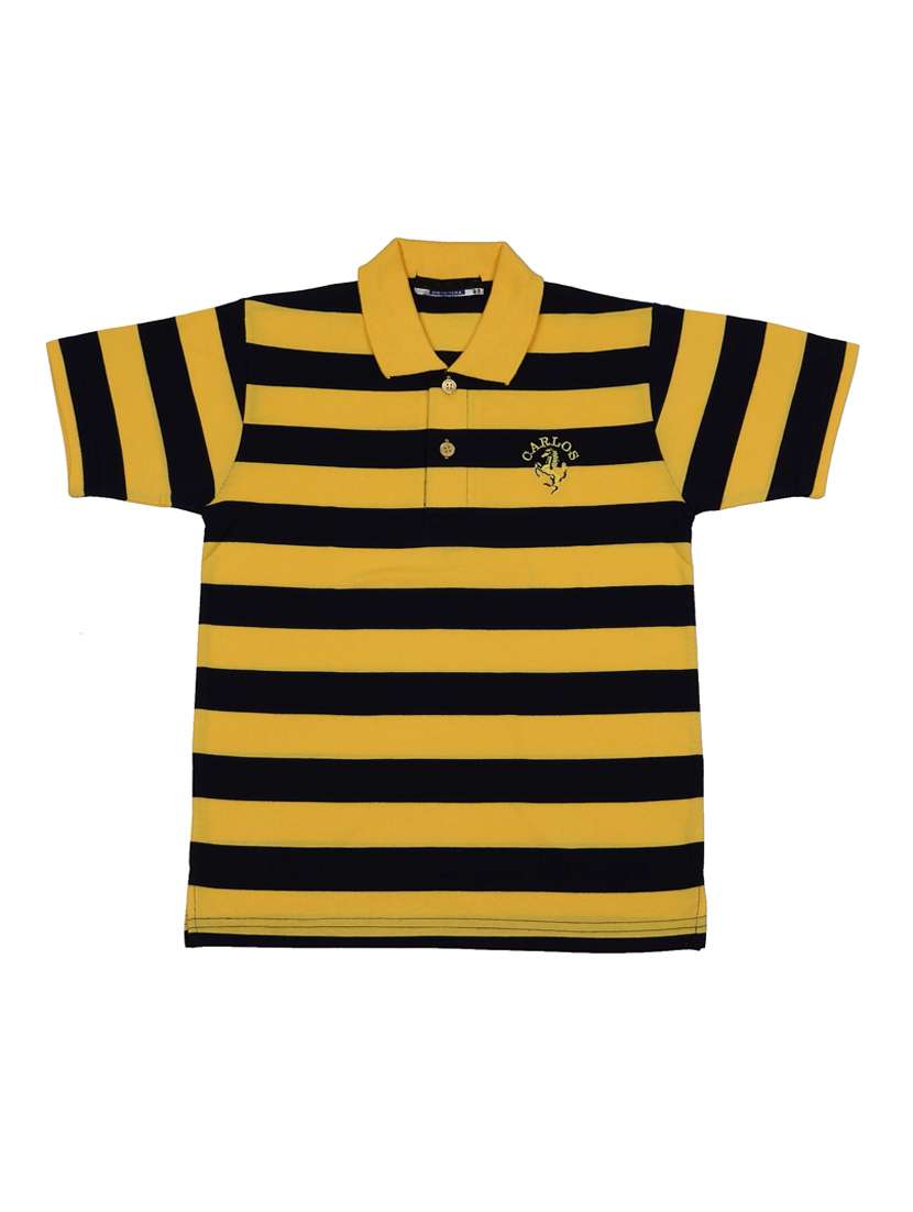 boys pack of 2 striped t-shirt  - 17356941 -  Standard Image - 1