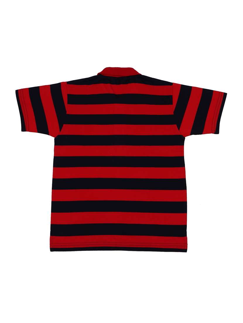 boys pack of 2 striped t-shirt  - 17356941 -  Standard Image - 4