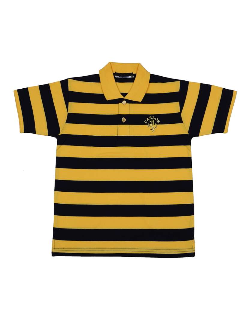 boys pack of 2 striped t-shirt  - 17356942 -  Standard Image - 1