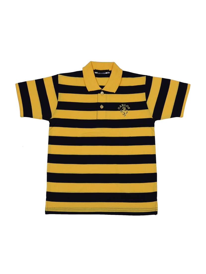 boys pack of 2 striped t-shirt  - 17356944 -  Standard Image - 1