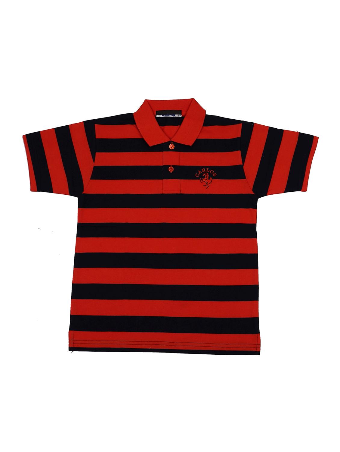 boys pack of 3 striped t-shirt - 17356956 - Standard Image - 1