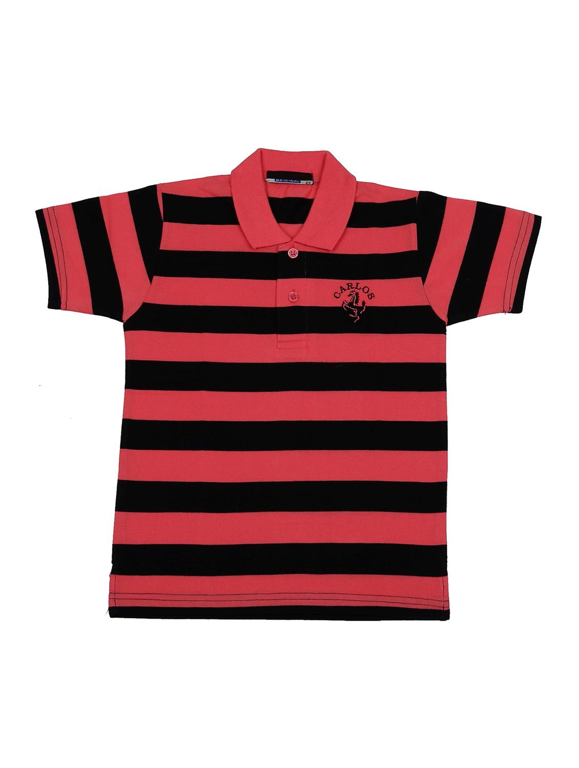 boys pack of 3 striped t-shirt  - 17356963 -  Standard Image - 1