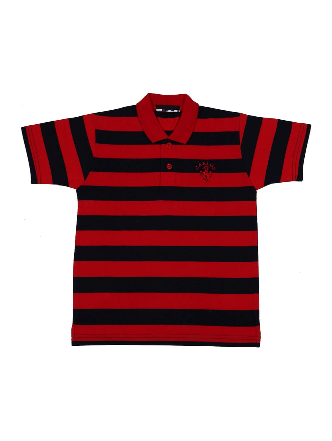 boys pack of 3 striped t-shirt - 17356970 - Standard Image - 1