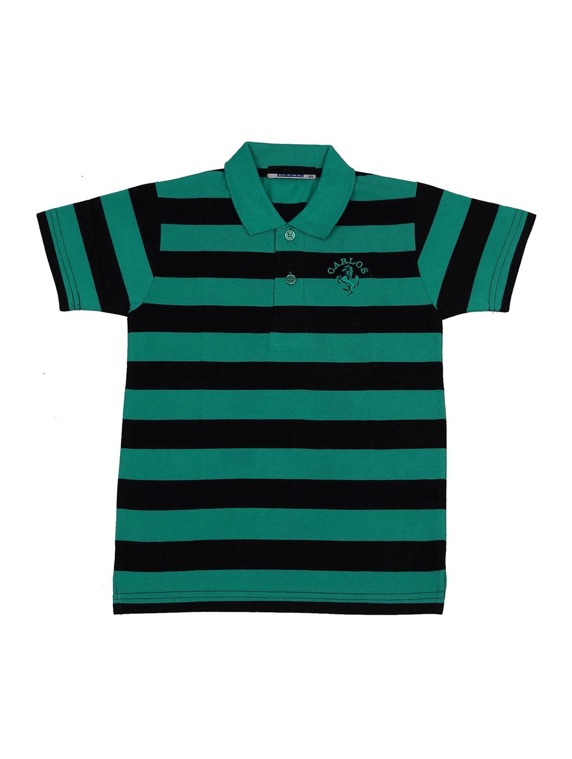 boys pack of 3 striped t-shirt  - 17356971 -  Standard Image - 1