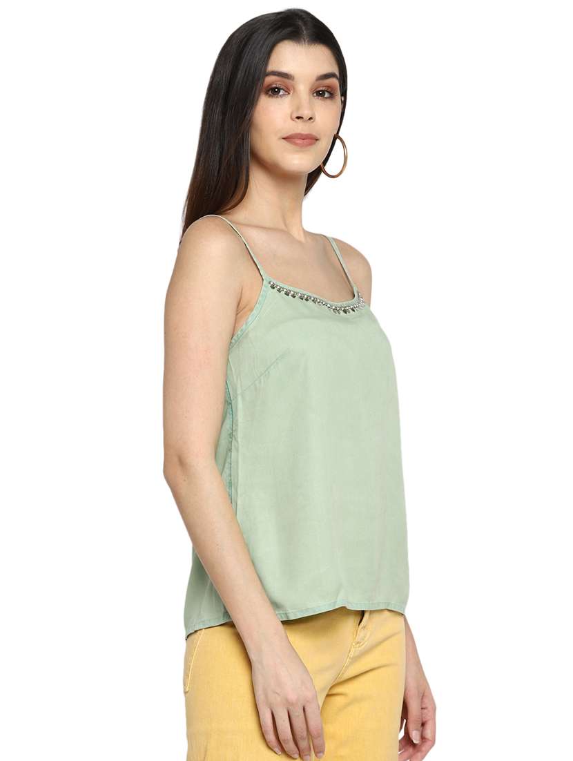 women's camisole shoulder strap top - 17358165 -  Standard Image - 1