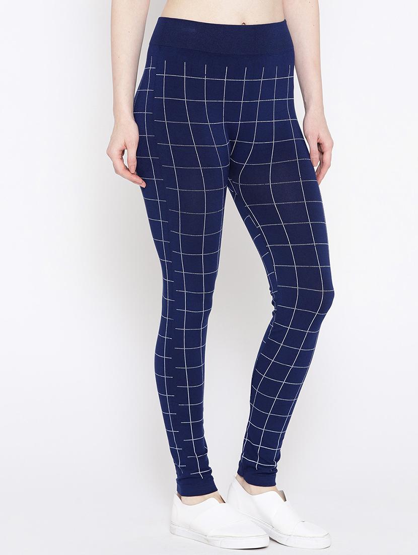 high rise checkered jegging  - 17359376 -  Standard Image - 1