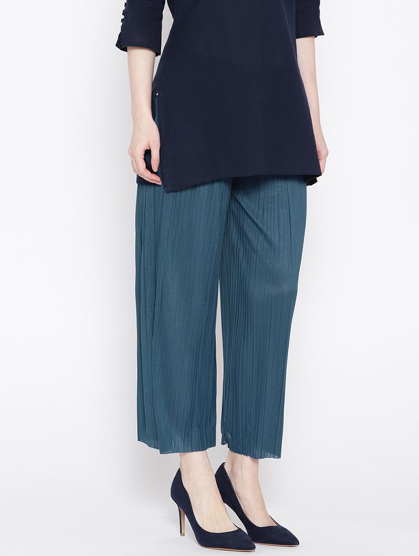 ankle length straight palazzo  - 17359386 -  Standard Image - 1