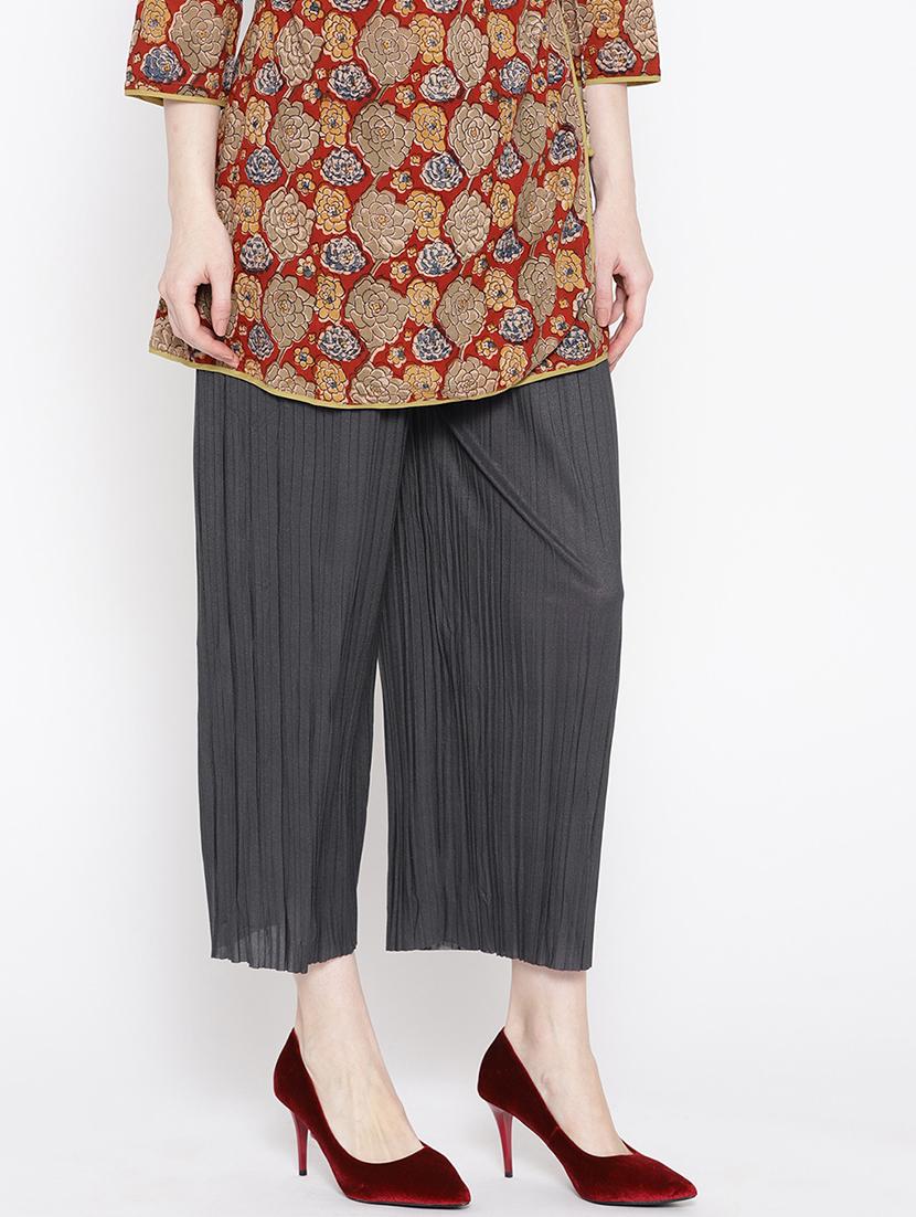 ankle length straight palazzo  - 17359390 -  Standard Image - 1