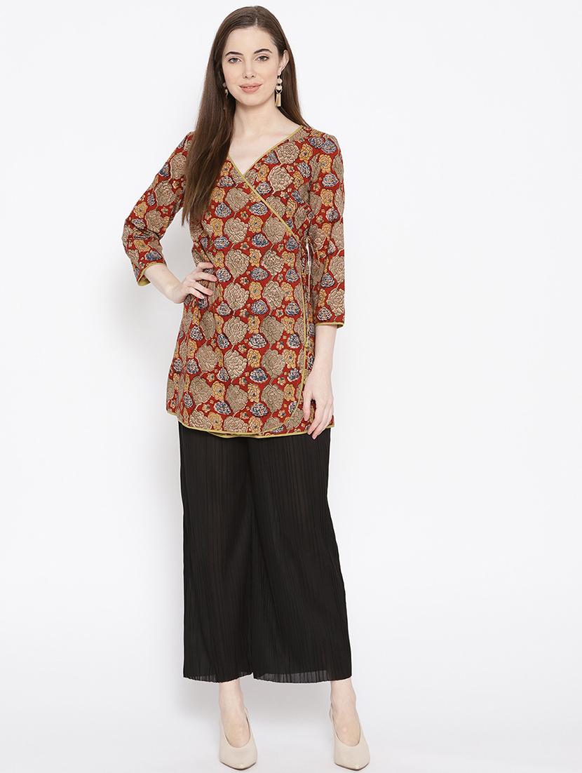 ankle length straight palazzo - 17359391 - Standard Image - 4