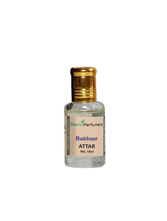 saanvi perfumers bakhoor roll on attar | itra | scent | fragrance oil | for men & women 100% alcohol-free (10ml) - 17360014 -  Standard Image - 1