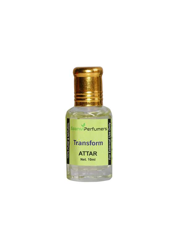 saanvi perfumers transform roll on attar | itra | scent | fragrance oil | for men & women 100% alcohol-free (10ml) - 17360052 - Standard Image - 1