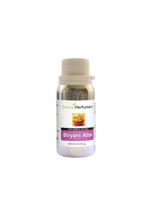 saanvi perfumers biryani  attar - for used in cooking especially in biryani, pulao, kuska & other rice dishes (100ml)