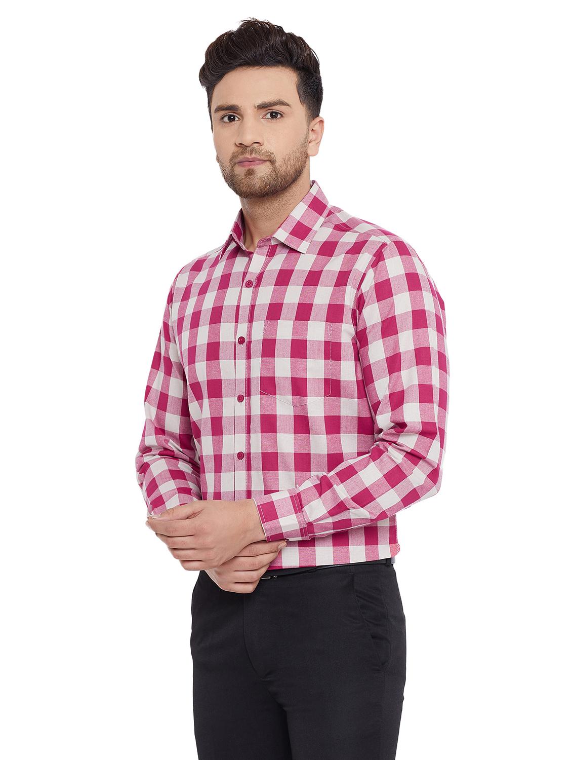 mens checks formal shirt - 17361876 -  Standard Image - 1