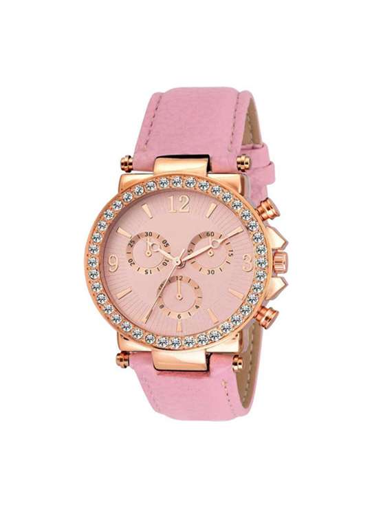 bolun pnk-pnk analog watch - for women