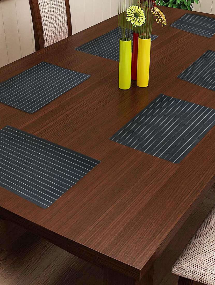 dining table mats easily washable & extra durable (set of 6 pieces)
