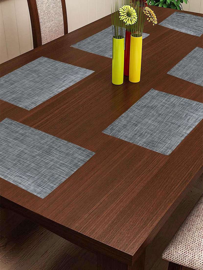dining table mats easily washable & extra durable (set of 6 pieces)