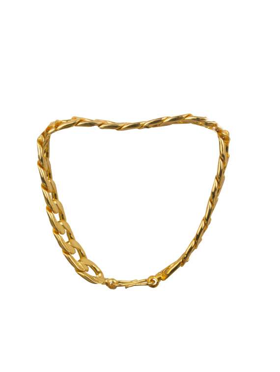 gold metal  bracelet