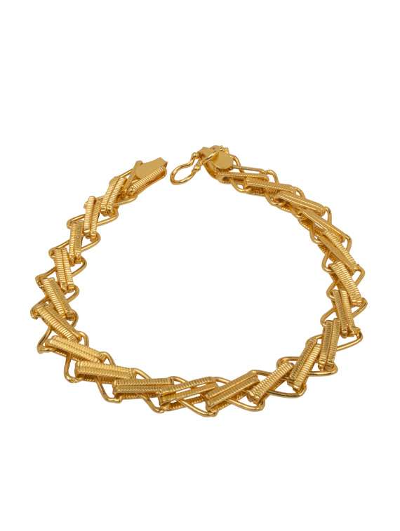 gold metal  bracelet